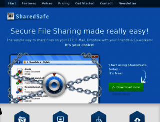 sharedsafe.com screenshot
