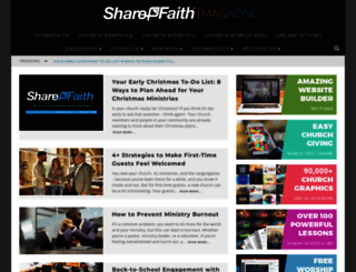 sharefaithblog.com screenshot