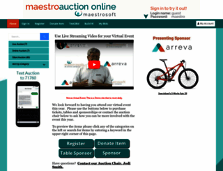 sharefestinc.maestroweb.com screenshot