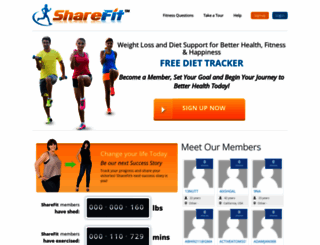 sharefit.com screenshot