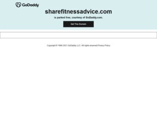 sharefitnessadvice.com screenshot