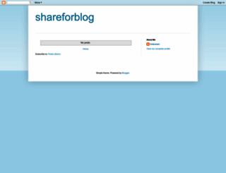 shareforblog.blogspot.com screenshot
