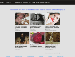 sharekinglinkshortener.weebly.com screenshot