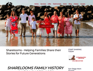 sharelooms.com screenshot