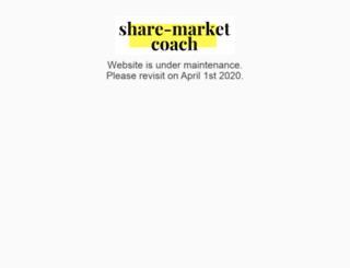 sharemarketcoach.com screenshot