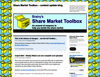 sharemarkettoolbox.wordpress.com screenshot