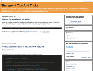 sharepoint-tips.com screenshot