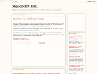 sharepoint1on1.blogspot.com screenshot