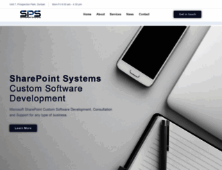 sharepointsystems.co.za screenshot