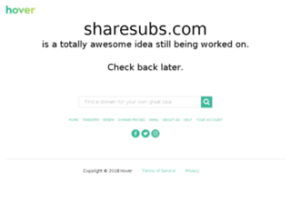 sharesubs.com screenshot