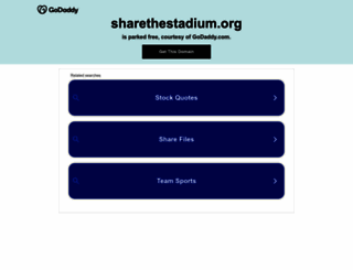 sharethestadium.org screenshot