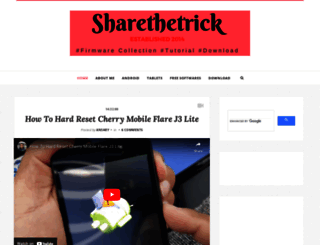 sharethetrick.com screenshot