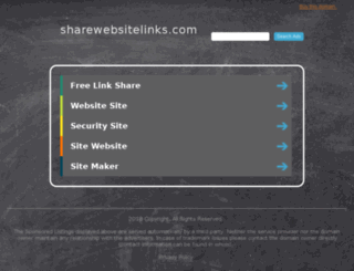 sharewebsitelinks.com screenshot