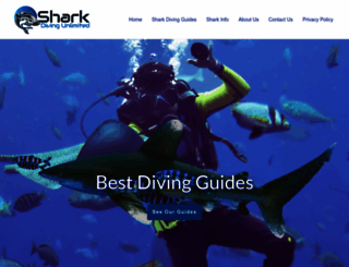 sharkdivingunlimited.com screenshot