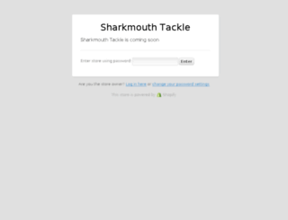 sharkmouthtackle.com.au screenshot
