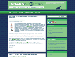 sharkscopers.com screenshot