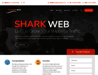 sharkweb.co.uk screenshot