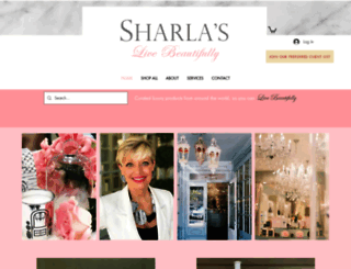 sharlas.com screenshot