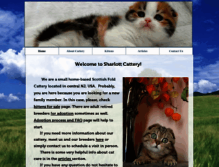 sharlottcattery.com screenshot