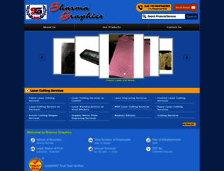 sharmagraphics.com screenshot