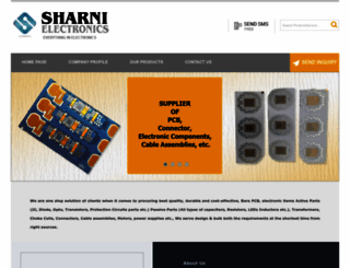 sharnielectronics.com screenshot