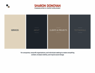 sharondonovanbooks.com screenshot