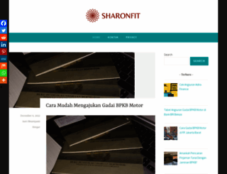 sharonfit.com screenshot