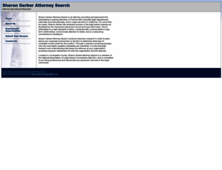 sharongerberattorneysearch.com screenshot