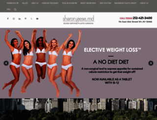 sharongiesemd.com screenshot