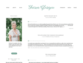 sharonglasgow.com screenshot