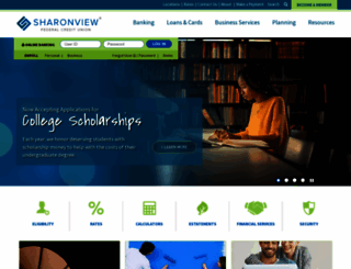 sharonview.org screenshot