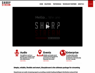 sharp-stream.com screenshot