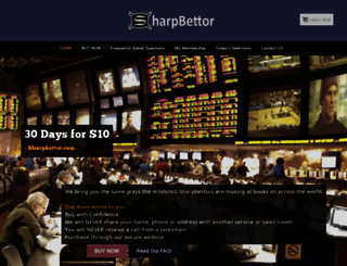 sharpbettor.com screenshot