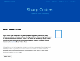 sharpcoders.co.uk screenshot