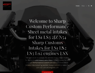 sharpcustomperformance.com screenshot