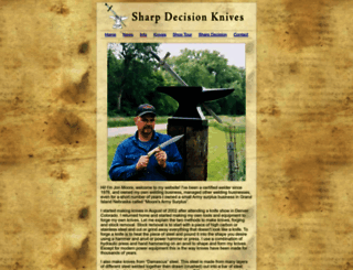 sharpdecisionknives.com screenshot