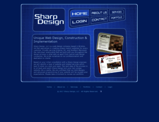 sharpdesign.com screenshot