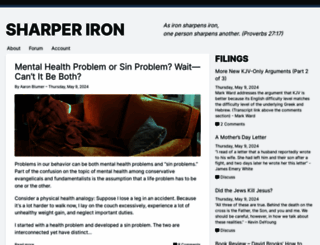 sharperiron.org screenshot