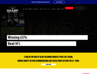 sharpfootballanalysis.com screenshot