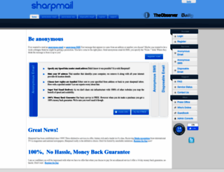 sharpmail.co.uk screenshot