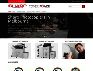 sharpphotocopiers.com.au screenshot