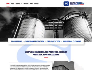 sharpshell.co.za screenshot