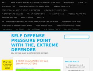 sharpshooterextremedefense.wordpress.com screenshot