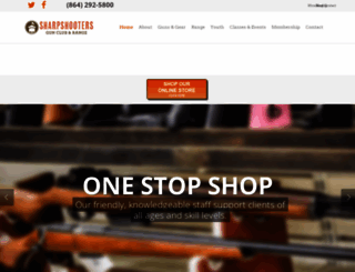 sharpshootersgreenville.com screenshot