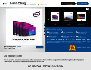 sharptechavdesigns.com screenshot