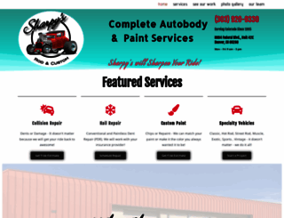sharpyscustomcars.com screenshot