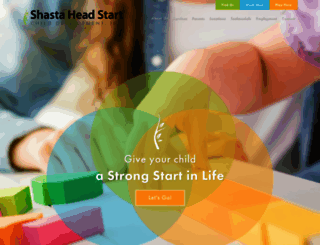 shastaheadstart.org screenshot