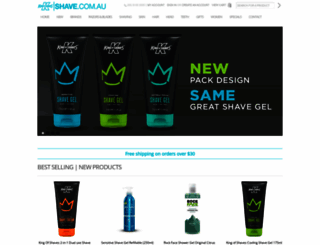 shave.com.au screenshot