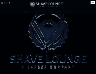 shaveloungebarbershop.com screenshot