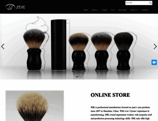 shaving-brush.com screenshot